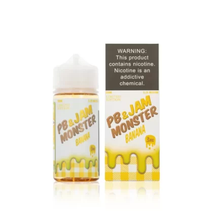 Jam Monster E-Liquid – Banana PB & Jam – 100ml