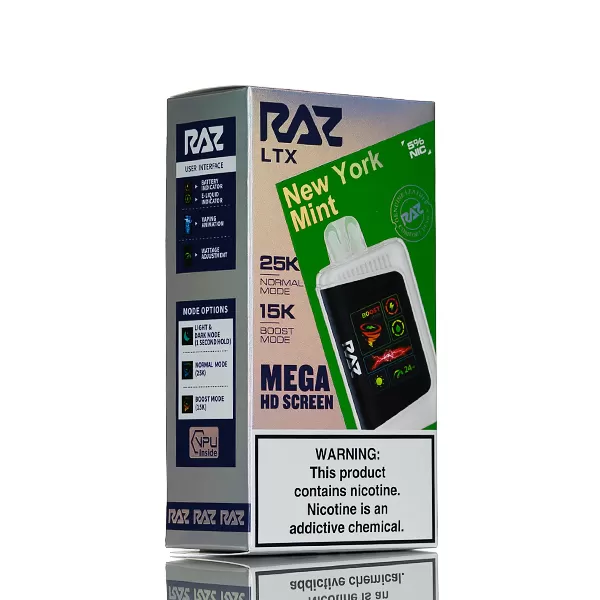 RAZ LTX DC25000 25K Disposable - 16mL - Frozen Razpberry Watermelon - Image 2