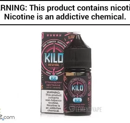 STRAWBERRY NECTARINE BY KILO REVIVAL SALT 30ML - Vapejuice