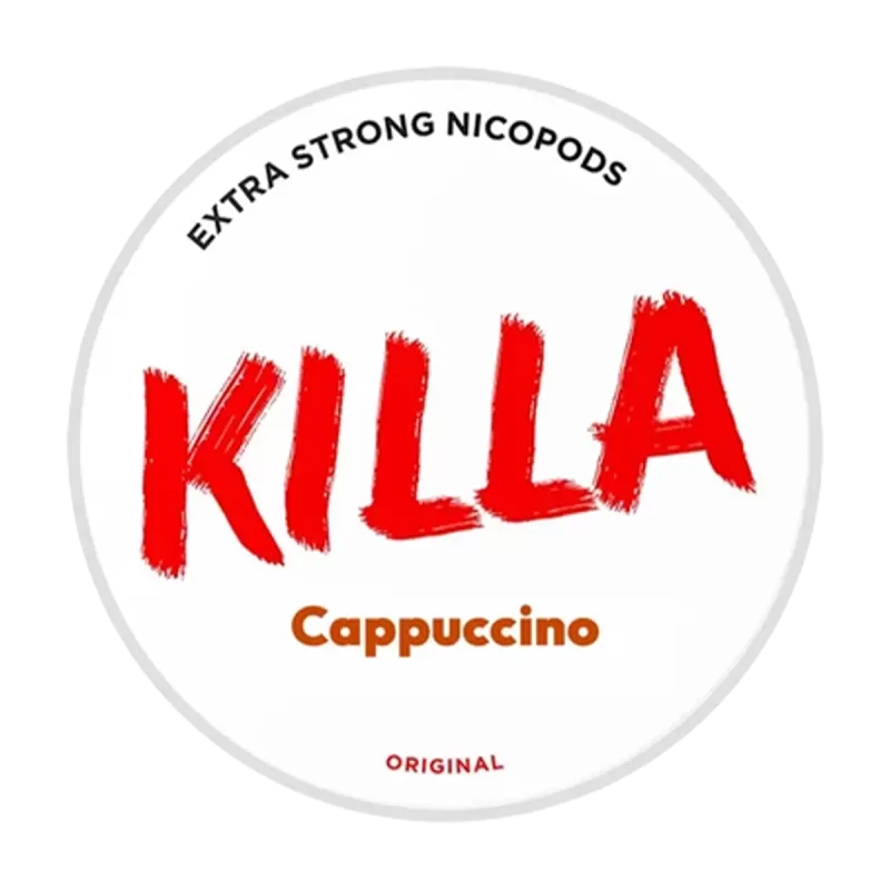 Cappuccino Killa Nicotine Pouches - 16mg - Vape Product (7047F4)