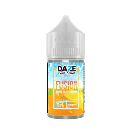 Orange Yuzu Tangerine Iced 7Daze Fusion Salts 30mL - 50MG