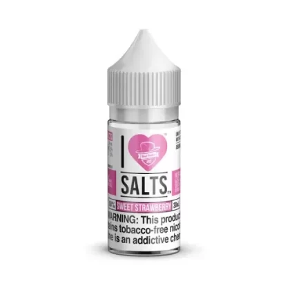 I Love Salts Sweet Strawberry 30ml Salt E-Juice - Vape Product, Vape Product