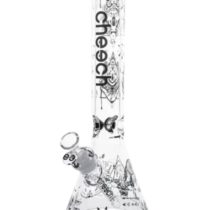 Bong Cheech Glass 16″ 12mm avec décalcomanies pour animaux spirituels - Default Title