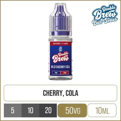 Wild Cherry Cola Double Brew Bar Series E-Liquid 10ml