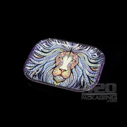 V Syndicate Tribal Lion Small Rolling Tray - Ejuicewarehouse