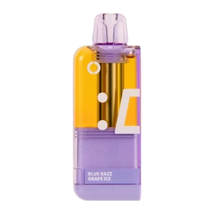 Blue Razz Grape Ice Off Stamp X-Cube Crystal Cube - VAP; Vape Product; 5 Pack, Single