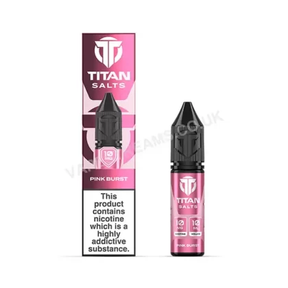 Titan Pink Burst Nic Salt E-Liquid - Vapestreams Co
