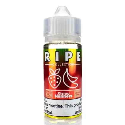 Straw Nanners by Vape 100 Ripe Collection 100mL - 0MG
