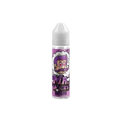 Mr Wicks 50 ml Shortfill E-Liquid – 0 mg Nikotin (70VG/30PG) – unwiderstehliche Aromen
