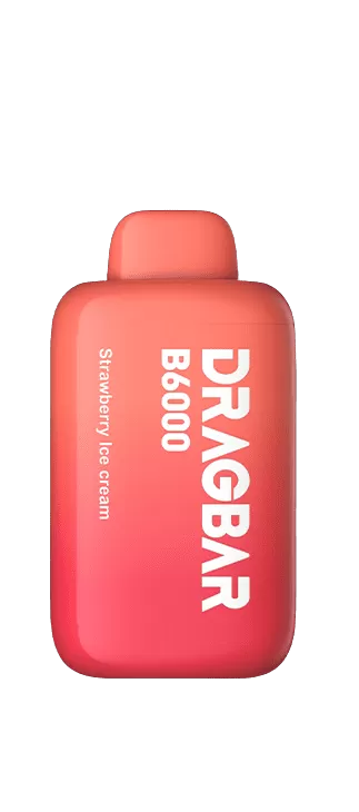 ZOVOO DRAGBAR B6000 STRAWBERRY ICE CREAM (50mg)