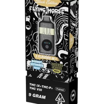 Donut Ultimate | Blonde Sauce Flying Horse Black Edition Disposable 9G