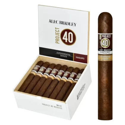 Alec Bradley Project 40 6.52 – Maduro Toro - Ejuicewarehouse