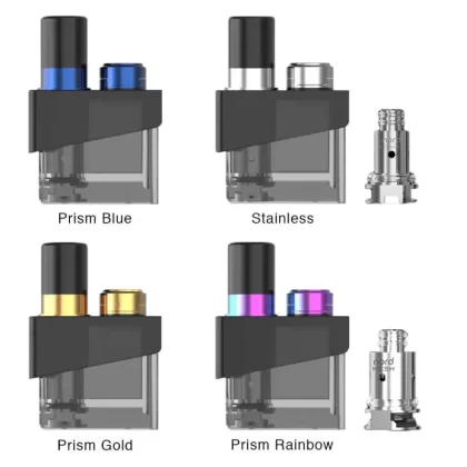 Smoktech Trinity Alpha Pods (with 2 coils) - Rainbow
