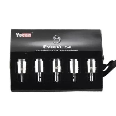 Yocan Evolve Replacement Coils Quartz Dual Coil 5/PK