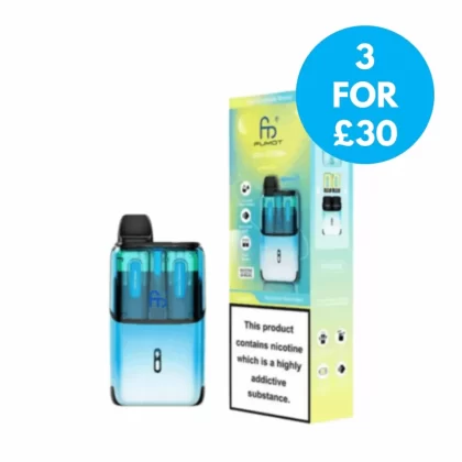 Fumot T32000 Prefilled Pod Kit - Blackcurrant Lemonade / Cherry Cola, Blue Razz Ice / Blueberry Raspberry; Vape Product