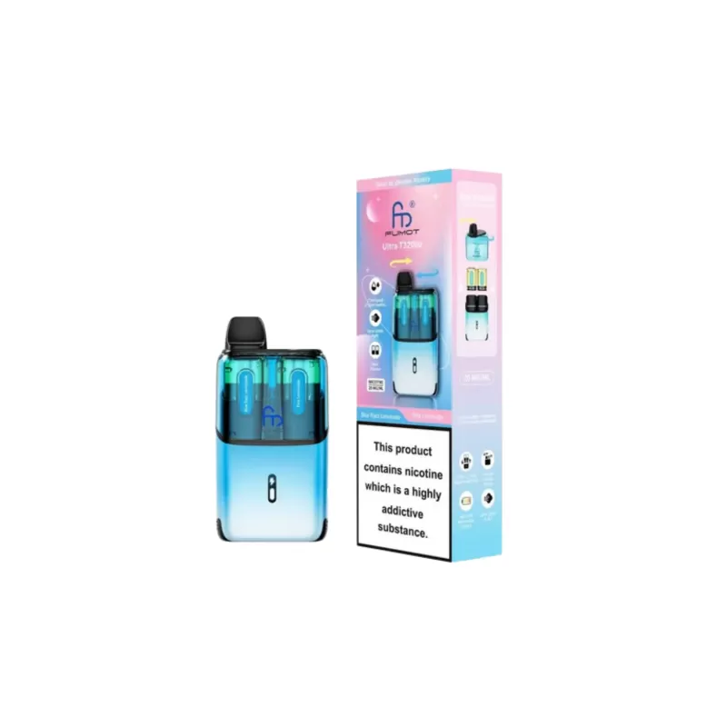 Fumot T32000 Prefilled Pod Kit - Blackcurrant Lemonade / Cherry Cola, Blue Razz Ice / Blueberry Raspberry; Vape Product - Image 3