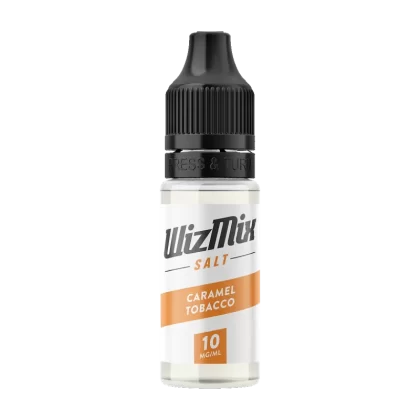 Wizmix Salt Caramel Tobacco - 10ml - Vape Product, Vape Product (5C38A7)