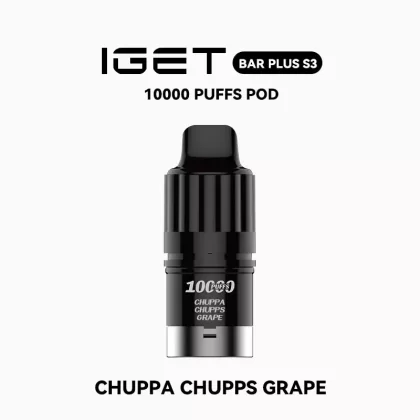 IGET Bar Plus S3 Pod – Chuppa Chupps Grape - Ozvapeone (ECA4F4)
