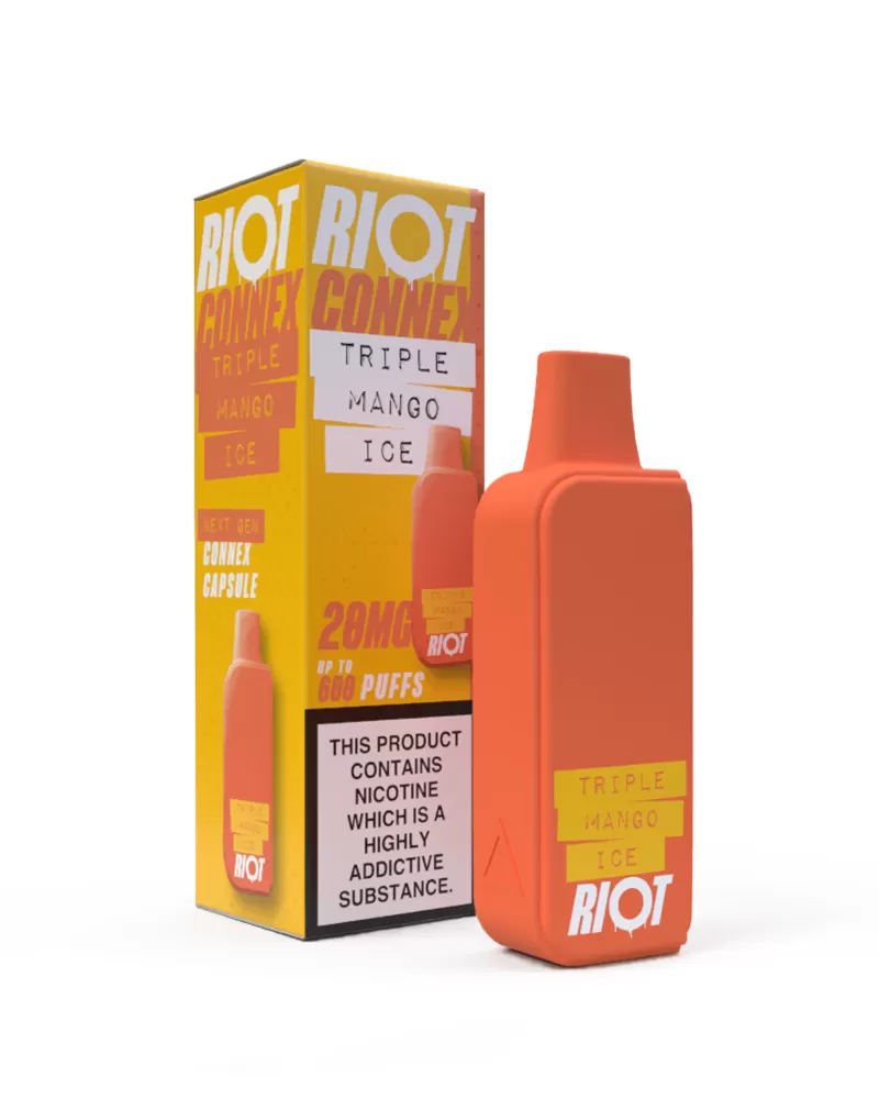 Triple Mango Ice Riot Connex Pod - 20mg (2%)
