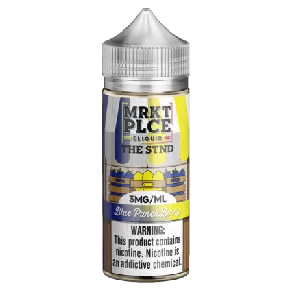 MRKTPLCE - “THE STND” Blue Punch Berry - 100ML E-Liquid - 3MG