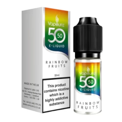 Rainbow Fruits E-Liquid 50/50 Series by Vapouriz (10ml) - 3mg