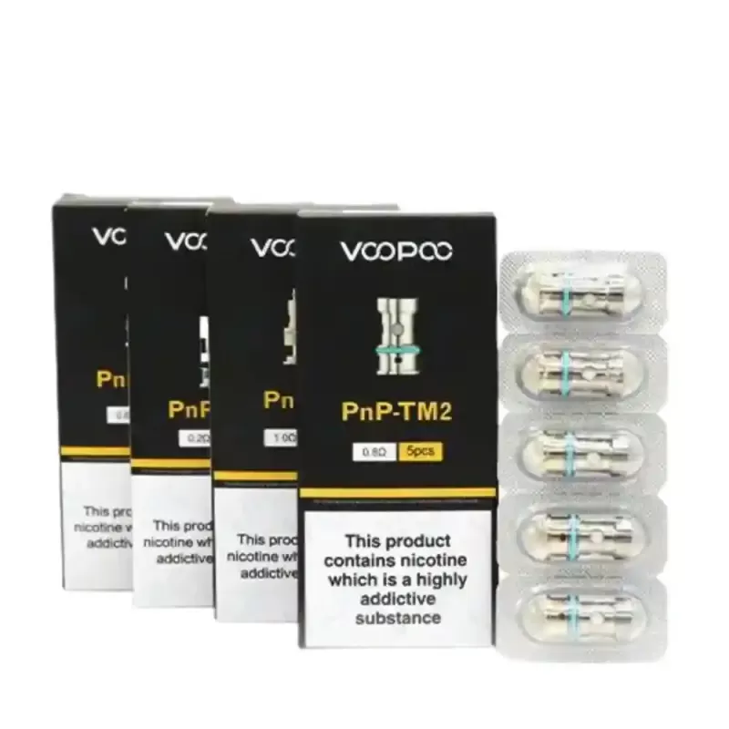 VooPoo PnP Résistance de Rechange - VM1 0.3 Ohm DTL, VM5 0.2 Ohm DTL (083BBA)