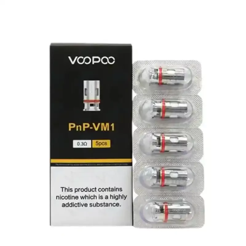 VooPoo PnP Résistance de Rechange - VM1 0.3 Ohm DTL, VM5 0.2 Ohm DTL (083BBA) - Image 2