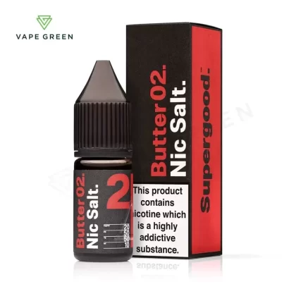 Butter 02 Nic Salt E-Liquid by Supergood - Eliquidsupply