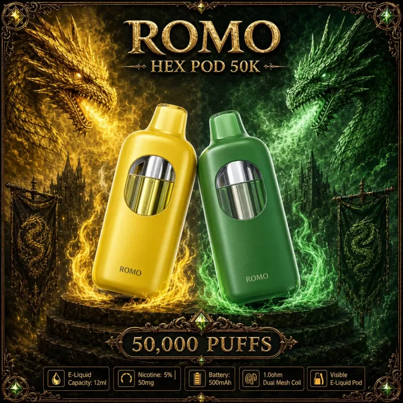 ROMO Hex POD 50K - Tropical Wave - Vapeciga