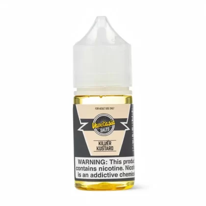 Vapetasia Killer Kustard Nic Salt – Pre-steeped Vanilla Custard