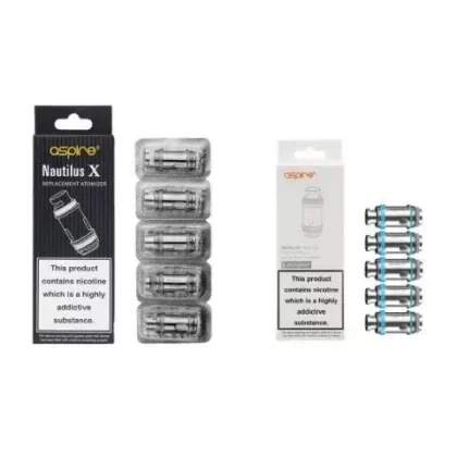 Aspire Nautilus X XS Replacement Coils - Resistance#0.7 Ohm>1.8 Ohm>1.5 Ohm