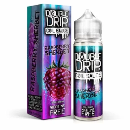 Raspberry Sherbet Shortfill by Double Drip - 0 mg/ml