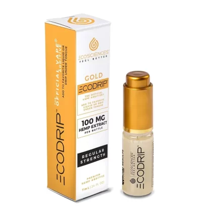 CBD ECODRIP 14.5mg 7ml GOLD - Vape Store
