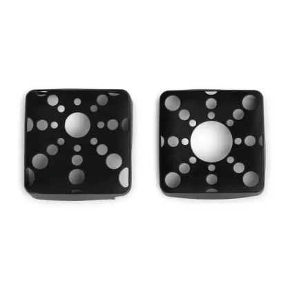 Haze Square Silicone Sleeve - Color#Black>Green>Purple>Red