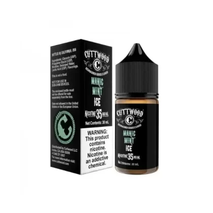Cuttwood Salt Nic - Manic Mint Ice - 30ml - 50mg