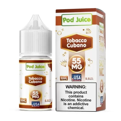 Tobacco Cubano SALT – Pod Juice – 30mL