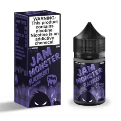 Blackberry Salt E-Juice by Jam Monster E-Liquid 30ML
