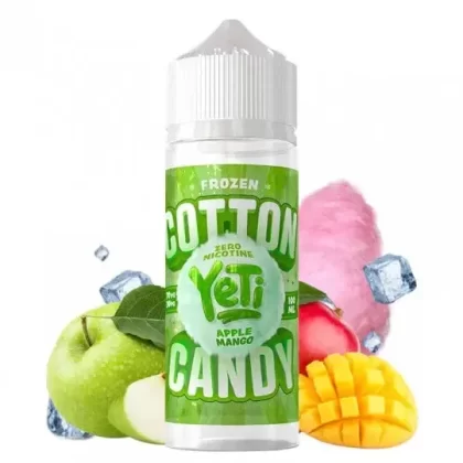 Yeti E-Liquid 100ml – Apple Mango Cotton Candy Ice 0mg