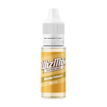 WizMix Havana Tobacco - 10ml - 0mg - Vape Product