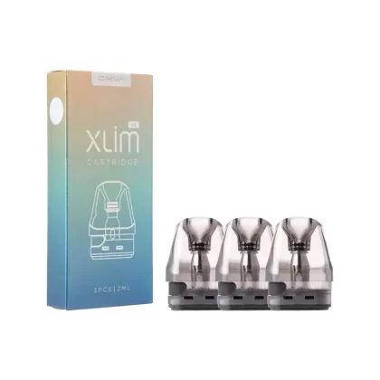 OXVA Xlim V2 Refillable Pods (3 Pack) - Resistance#1.2 Ohm Mesh>0.8 Ohm Mesh>0.6 Ohm Mesh (D9EB93)