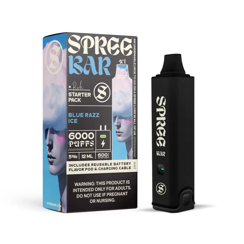 Spree Bar 6000 Starter Kit - Strawberry Mango - Image 3