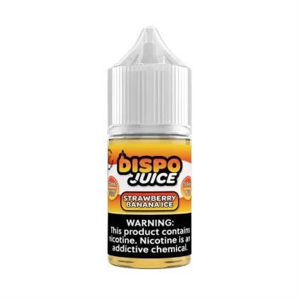 Dispo Juice – Strawberry Banana Ice – 30mL - Vape Product, Vape Product