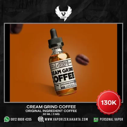 CREAM GRIND COFFEE 60 ML - 3 mg / 6 mg / 60 ml