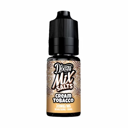 Doozy Mix Salts Cream Tobacco Nic Salt Vape Juice - 10 Pack - Strength