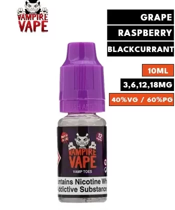 Vamp Toes eLiquid by Vampire Vape - 03mg / 10ml