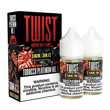 Tobacco Platinum No. 1 Twist Eliquid Salts 60mL