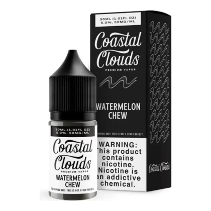 Watermelon Chew Coastal Clouds Salts 30ml - Vape Product, Vape Product