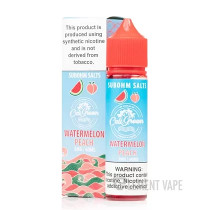 Watermelon Peach Sub-Ohm Salt – Cali Grown E-Liquid – 60mL