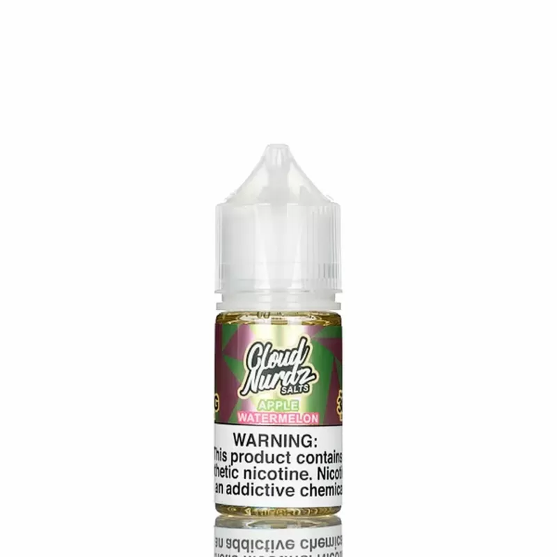 Cloud Nurdz Salts Watermelon Apple 30mL Nic Salt 25-50mg - Image 2