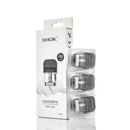 Smok Novo 3 Mesh Pod – 0.8 ohm [3 pack] - Ejuicewarehouse